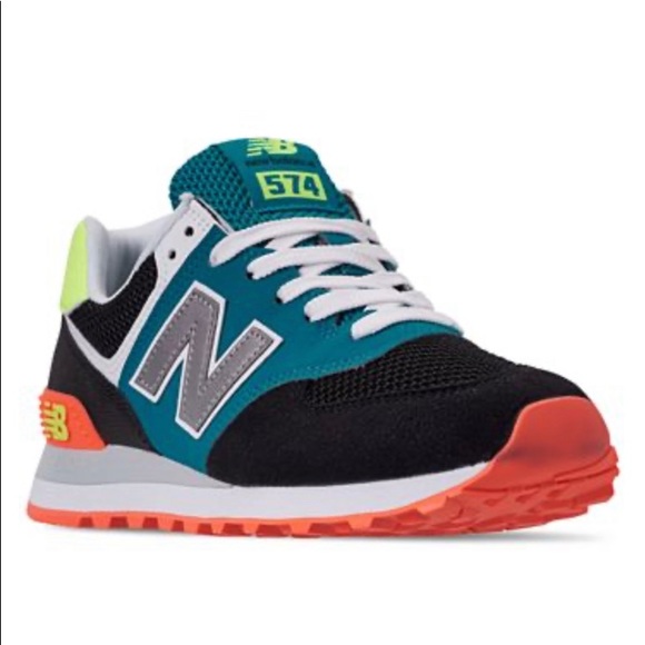 new balance women's 574 pebbled casual sneakers